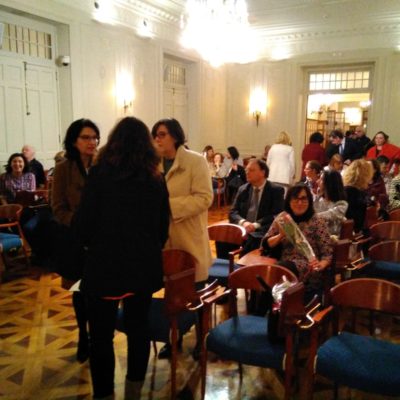 13.- Asistentes al acto