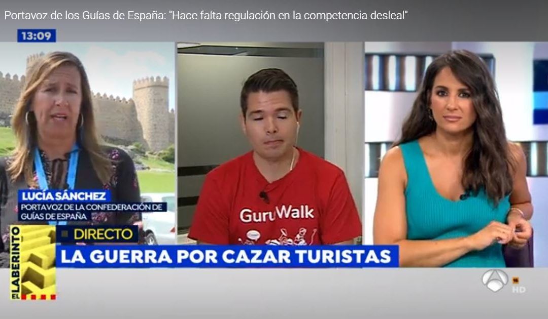 Lucía Sánchez, portavoz de los Guías de España: “Hace falta regulación en la competencia desleal”