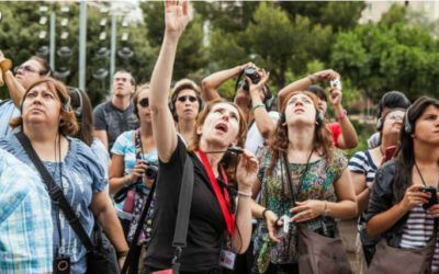 Discrepancias entre Susana, la guía turística aficionada, y nuestros compañeros Iván Llorca y Julia Molina