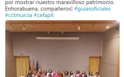 Murcia cuenta con 27 nuevos guías oficiales de turismo y ASGUIMUR los recibe como se merecen.