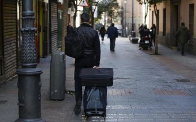 El turismo pide que dejen parar a los autobuses dentro de Madrid Central.