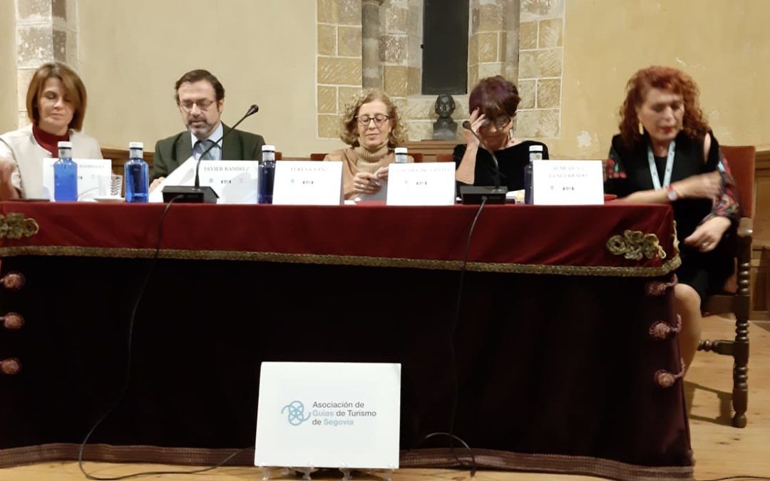 Culminación de la celebración de los 25 años de la Asociación de Guías Oficiales de Segovia.