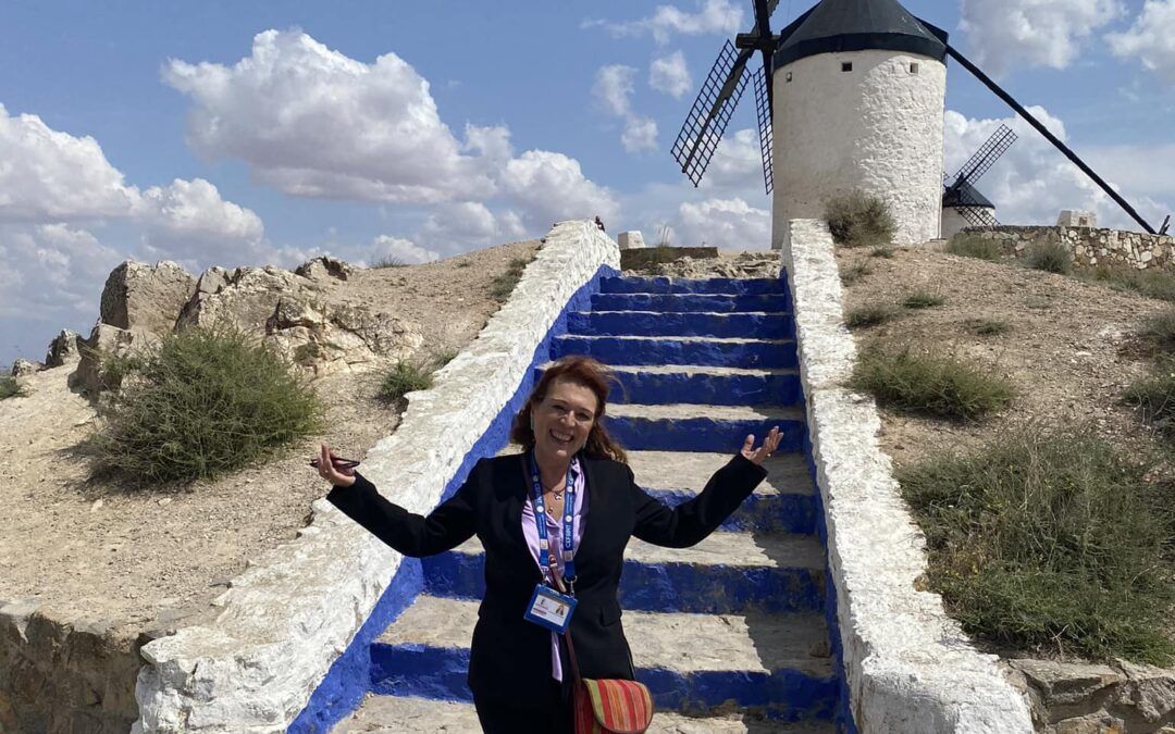 Almudena Cencerrado entra en la Real Academia de Bellas Artes y Ciencias Históricas de Toledo.
